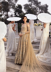 The Secret Garden by Nureh Embroidered Net 4 Piece Unstitched Suits - NU24SG NL-65 CLARA